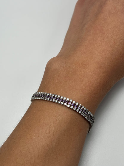 Triple Row Bracelet