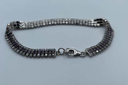 Triple Row Bracelet
