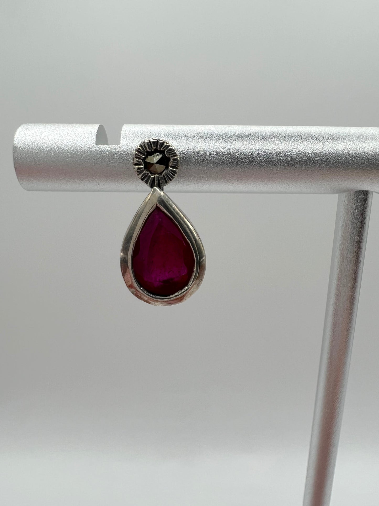 Sterling Silver Teardrop Earrings