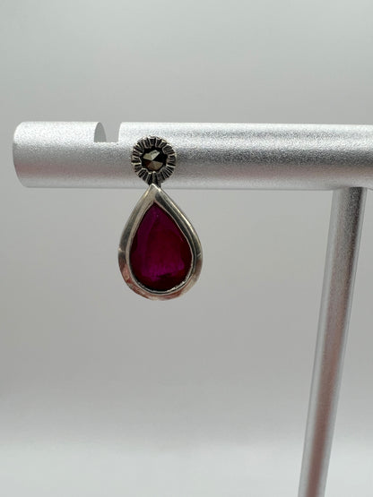 Sterling Silver Teardrop Earrings